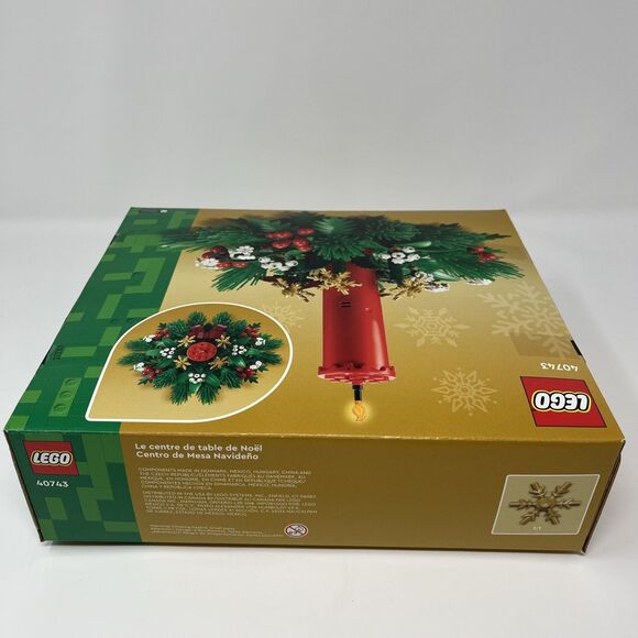 NEW LEGO 40743 Christmas Table Decoration Candle Building Set Holiday Xmas - Picture 5 of 6